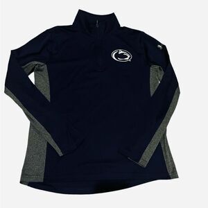 Penn State Lions Under Armour 1/4 zip long sleeve shirt jersey top